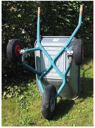 Actual product image Kerbl Support wheels for wheelbarrow