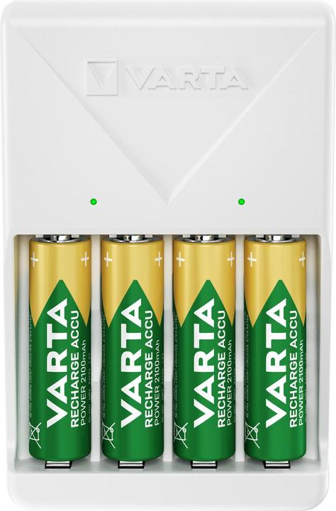 Image du produit Varta Plug Charger (1 pcs, AA, 1600 mAh, Piles rechargeables + chargeur)