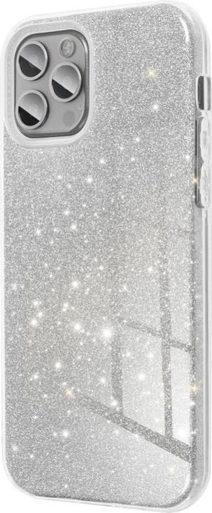 Produktbild OEM Back panel cover SHINING Case for IPHONE 15 silver (Apple iPhone 15)