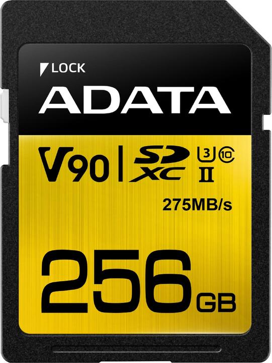Adata Premier One (256 GB, SDXC, U3, UHS-II)