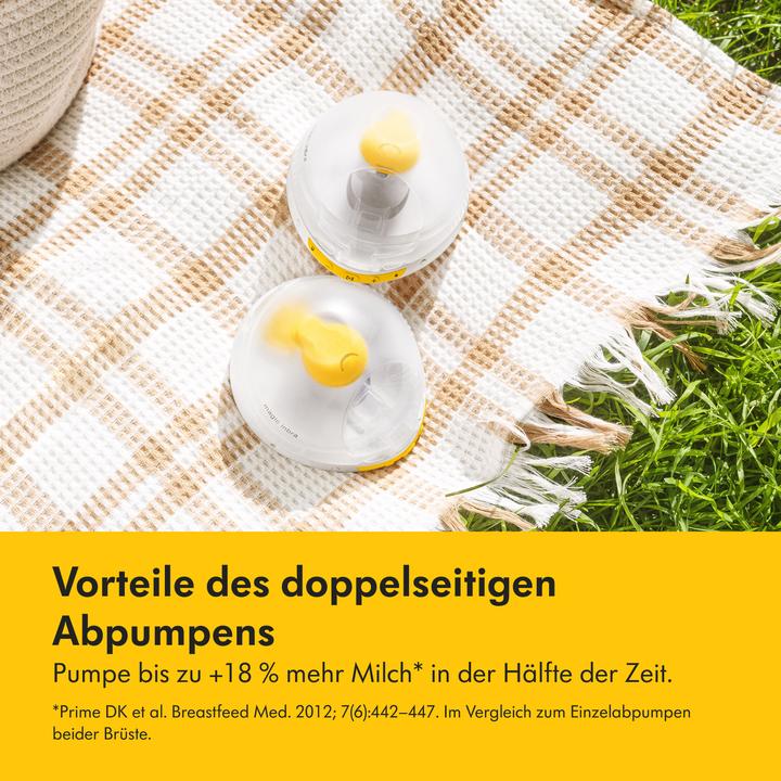 Actual product image Medela Magic InBra - tragbare Einzelmilchpumpe