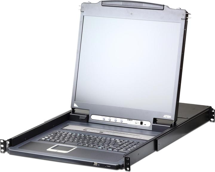 Aten 8 Port 17" LCD KVM Over IP