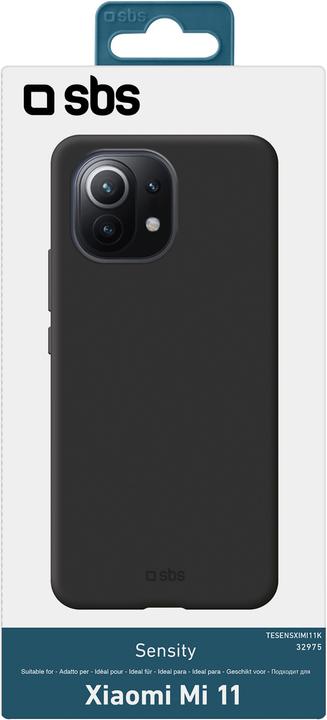 Image du produit SBS Sensity Étui de protection pour téléphone portable 17,3 cm (6.81" ) Cover Noir (Xiaomi Mi 11i)