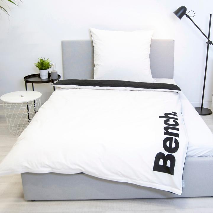 Image du produit Bench Linge de lit réversible (Housse de couette, 135x200 cm (80x80 cm))