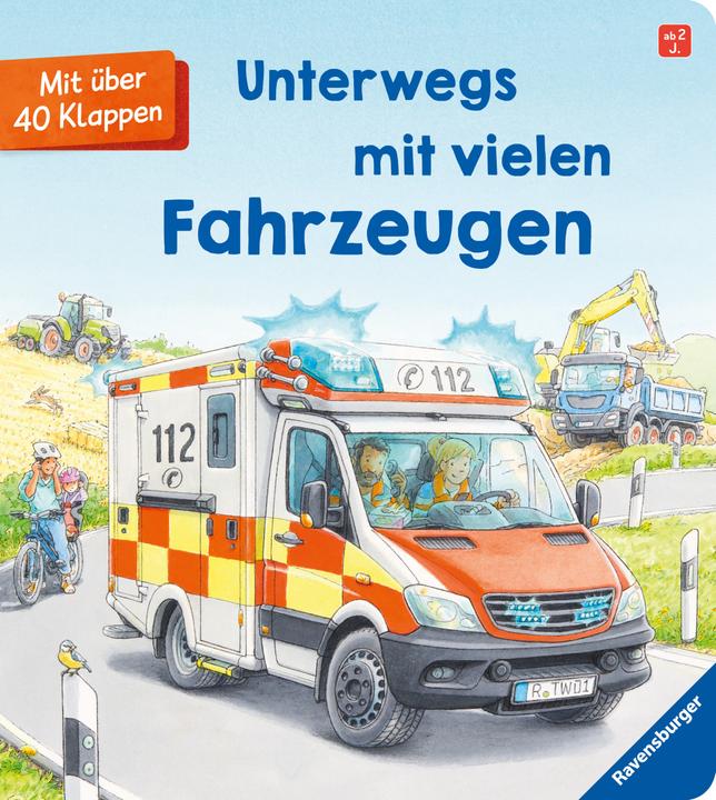 Produktbild Ravensburger Unterwegs mit vielen Fahrzeugen (Deutsch)