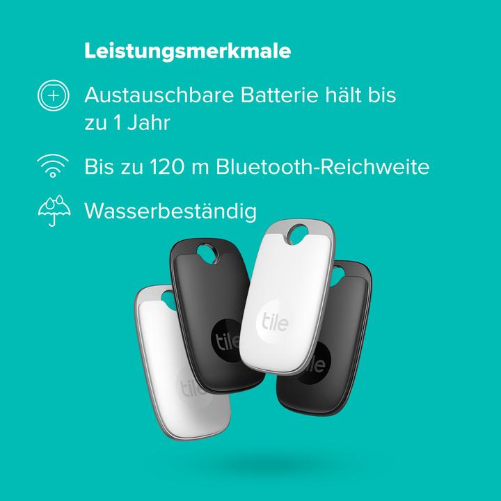 Produktbild Tile Pro Combo 2x Schwarz 2x Weiss (Android, iOS)