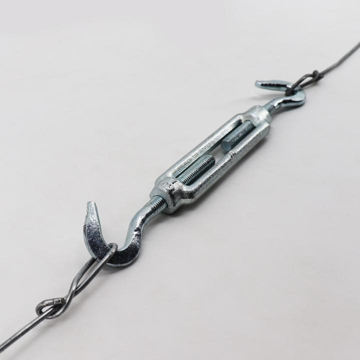 Produktbild Aquagart 5 Seilspanner für Wildzaun Fostzaun Spannschloss Drahtspanner 2 Haken