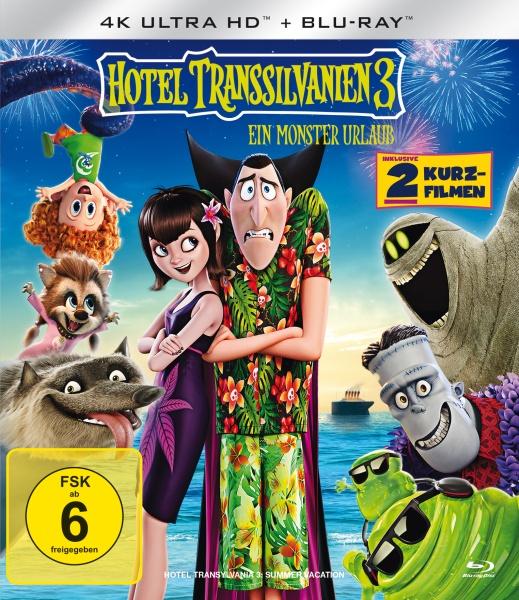 Immagine prodotto Rainbow Hotel Transylvania 3 - Una vacanza da mostro - 4K Blu Ray (Blu-ray, Tedesco, Francese, Inglese)