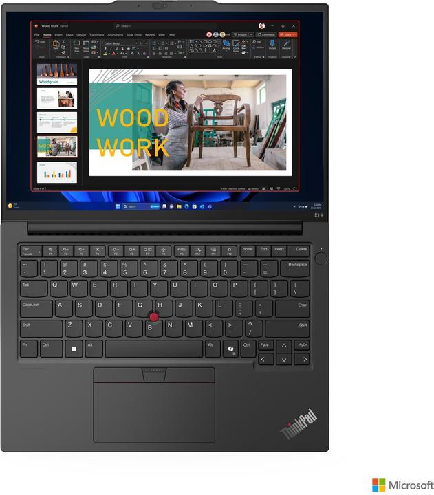 Actual product image Lenovo ThinkPad E14 Gen 6 (14", Intel Core Ultra 5 125U, 16 GB, 512 GB, DE)