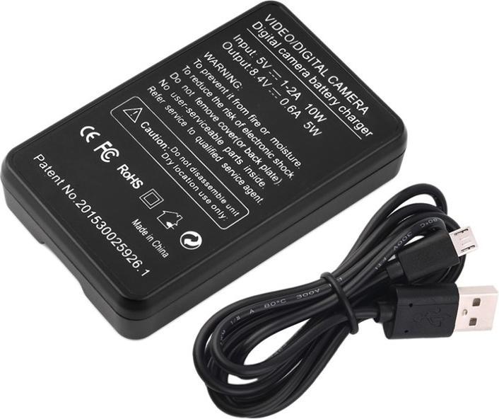Immagine prodotto Acconic Caricatore rapido doppio per Sony NP-FZ100 A7 III A7M3 Alpha 7 III A7 R III A7RM3 Alpha 7 R III A9