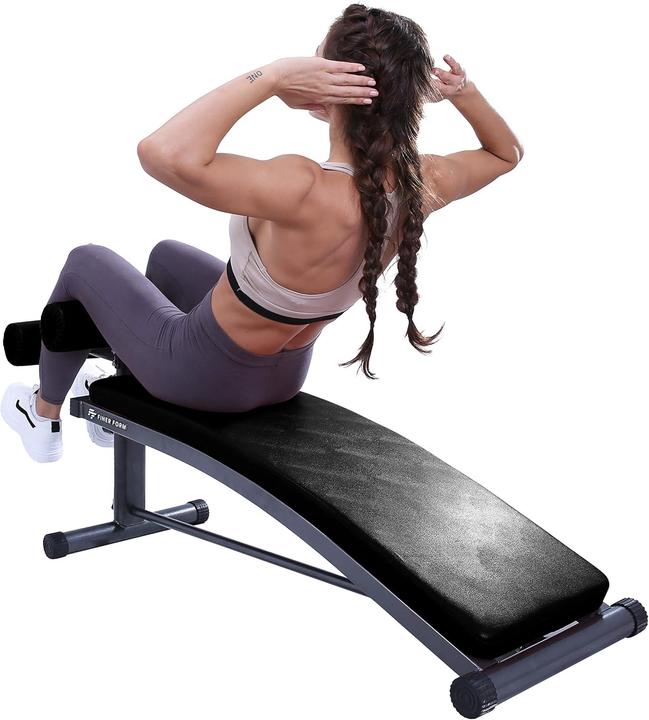 Finer Form Sit-Up-Bank mit Reverse-Crunch-Griff