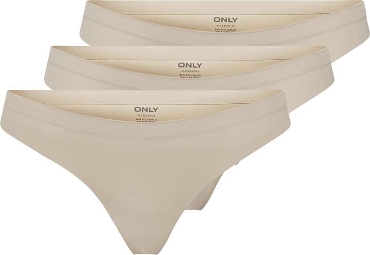Only Onltracy Bonded Thong 3-Pack Noos Acc