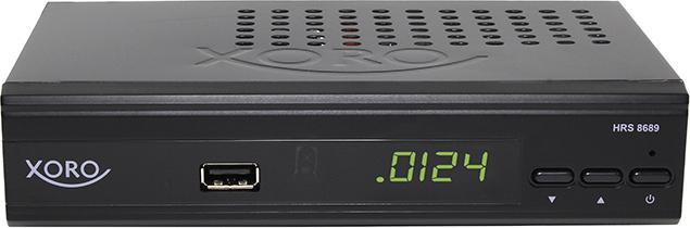 Actual product image Xoro HRS 8689, HD DVB-S2 Receiver (DVB-S, DVB-S2)