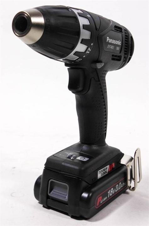 Actual product image Panasonic EY 7451 PN2G cordless drill driver (Rechargeable battery operated)