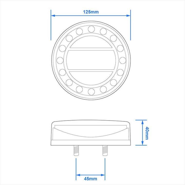 Immagine prodotto ProPlus Fanalino di coda LED in blister
