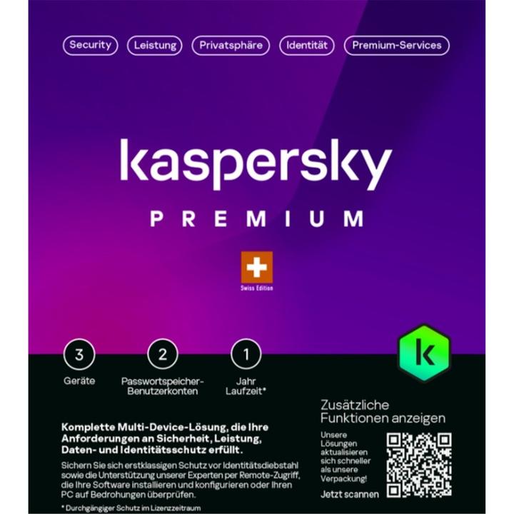 Produktbild Kaspersky Premium (3 PC) (3 User, 12 Monate)