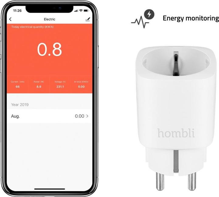 Produktbild Hombli Smart Socket EU- White