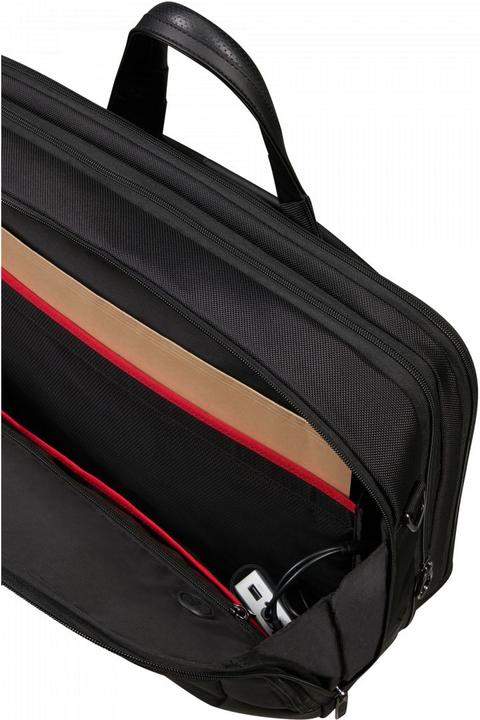 Immagine prodotto Samsonite Pro-DLX6 borsa a tracolla da 17,3 pollici, nero (17.30", Universale)