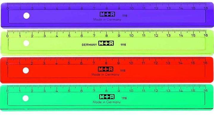 Immagine prodotto M+r TREND COLOUR - Righelli piatti (16 cm)