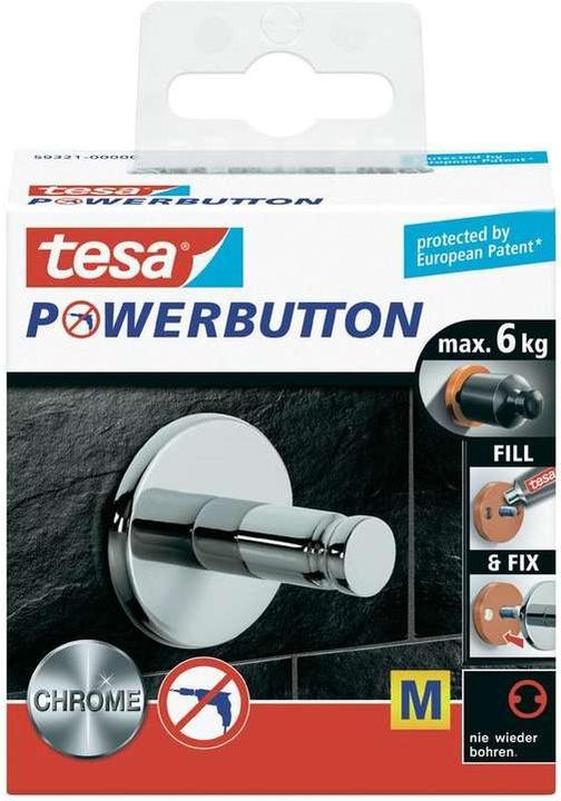 Produktbild tesa Powerbutton Haken Universal