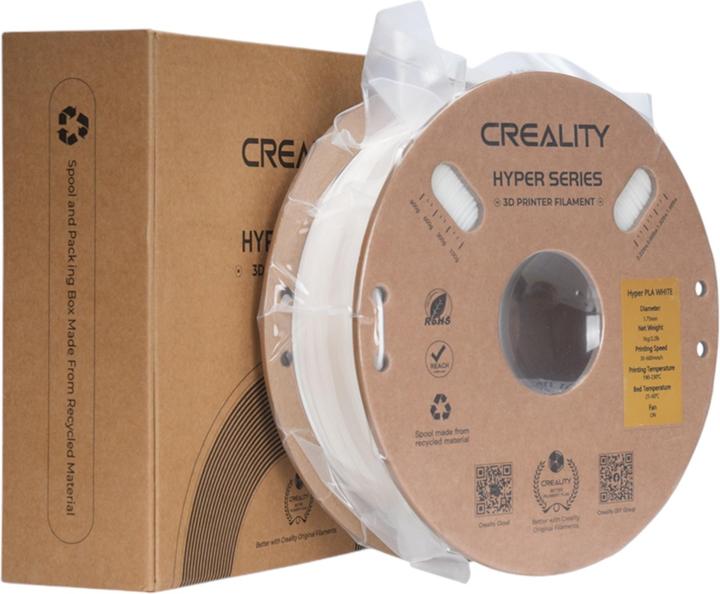 Immagine prodotto Creality Filamento PLA Hyper (PLA, 1.75 mm, 1000 g, Bianco)