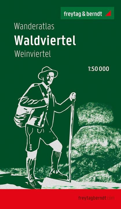 Produktbild Wanderatlas Waldviertel - Weinviertel (Deutsch, freytag & berndt, 2021)