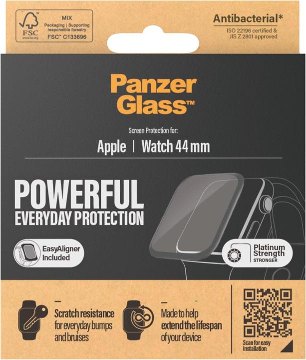 Actual product image PanzerGlass Screen protector Apple Watch 44 mm
