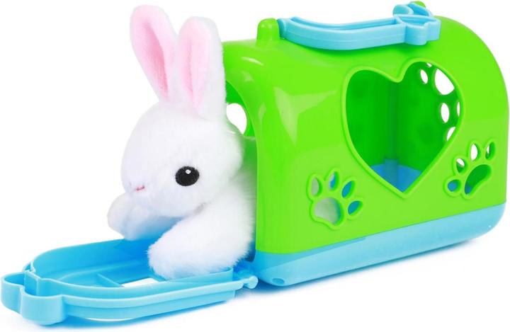Image du produit Toi-Toys Lapin en peluche dans un sac de transport (8.50 cm)