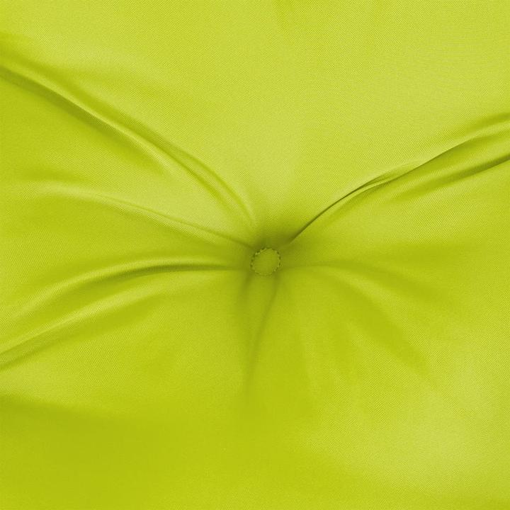 Image du produit VidaXL Coussin pour palette Coussin dorsal pour canapé-palette Vert clair Tissu (50 x 40 x 12 cm)