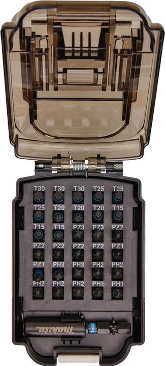 Produktbild Makita E-03090 Display 12x Impact Black Bit-Set 31 Teile
