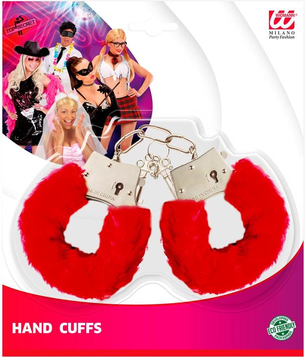 Immagine prodotto Widmann Manette con pelliccia rossa