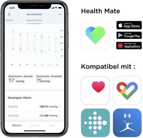 Produktbild Withings BPM Core (Blutdruckmessgerät Oberarm)