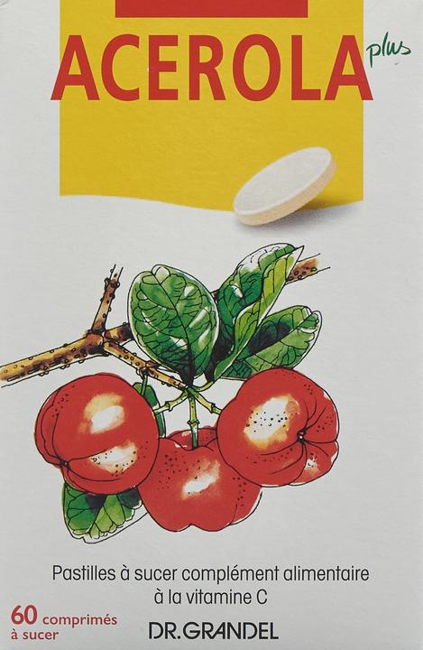 Produktbild Dr Grandel Acerola Plus (60 Stück, Tabletten, 268 g)