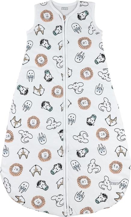 Meyco Sleeping bag jersey padded 98 cm Animal (98 cm)