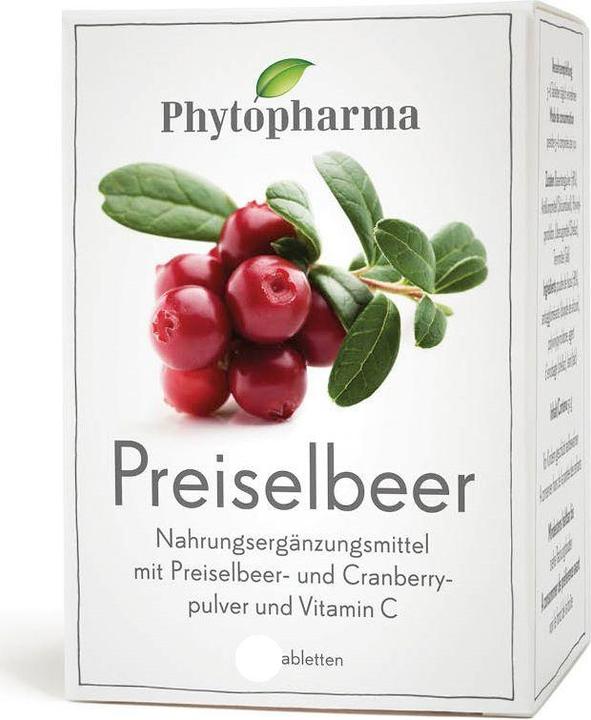 Image du produit Phytopharma Canneberge (120 pièce(s), Cachets, 70 g)