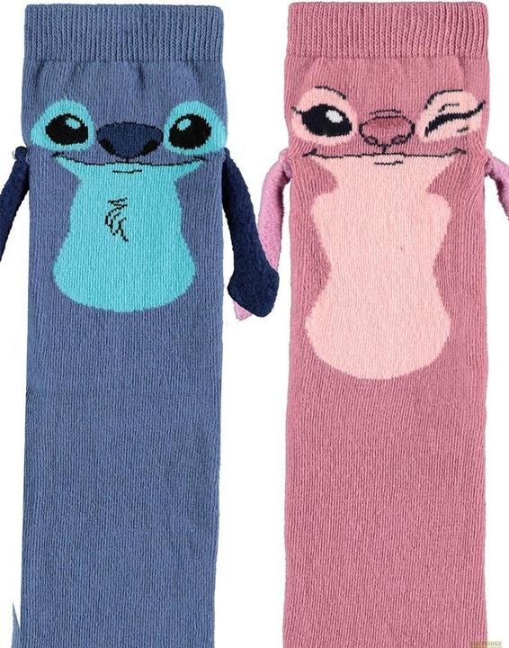 Produktbild Difuzed Lily & Stitch - Let's Hold Hands Novelty Socks (1 pack) - 39/42 (Einzelpack, 39, 42)