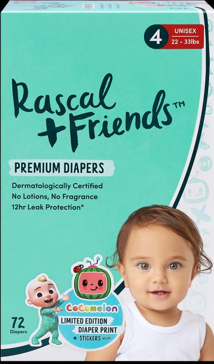 Produktbild Rascal+Friends Premium (Gr. 4, Tragepack, 72 Stück)