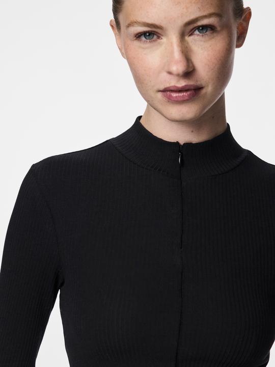 Image du produit Pieces Pckitte Zip Ls T-Neck Top Noos Bc (XXL)
