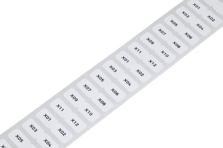 Wago Terminal marker ge Series 210 RM=15mm 210-806/000-002