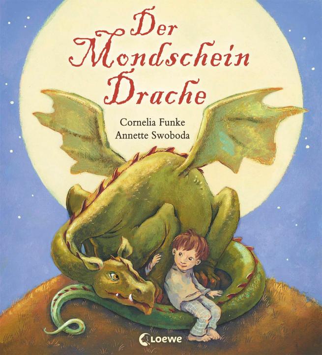 Actual product image The moonlight dragon (German, Annette Swoboda, Cornelia Funke, Loewe reading books, 2015)