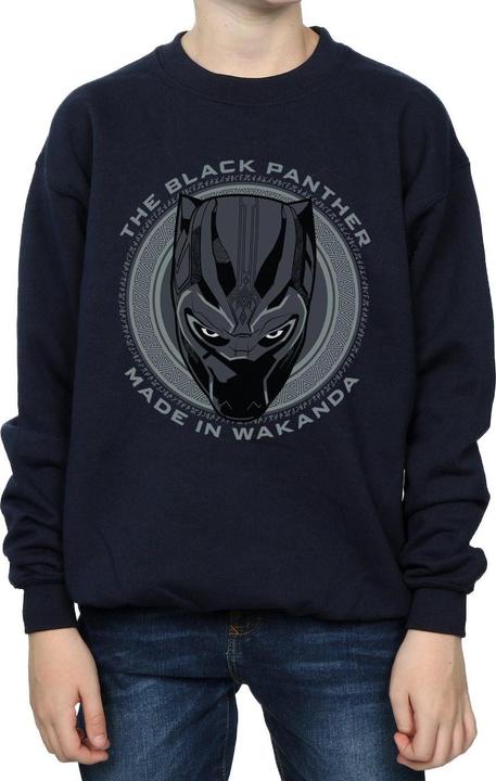 Image du produit - Sweat BLACK PANTHER MADE IN WAKANDA - Garçon (140, 146)