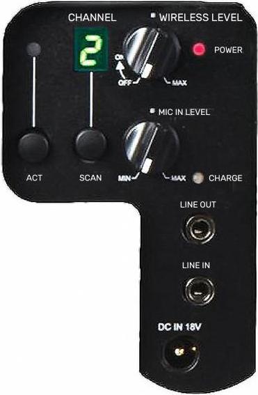 Actual product image Mipro MA-101B mobiler Lautsprecher mit Funk-Sender und Headset