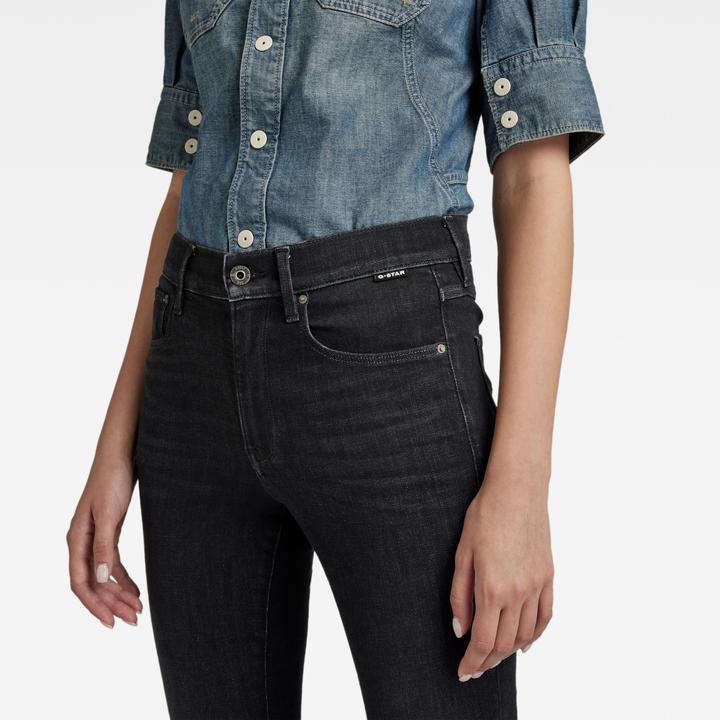 Produktbild G-Star 3301 High Skinny Jeans Superstretch worn in coal (W29/L32)