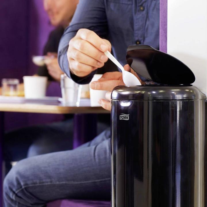Actual product image Tork B3 trash can 5.0 l black (5 l)