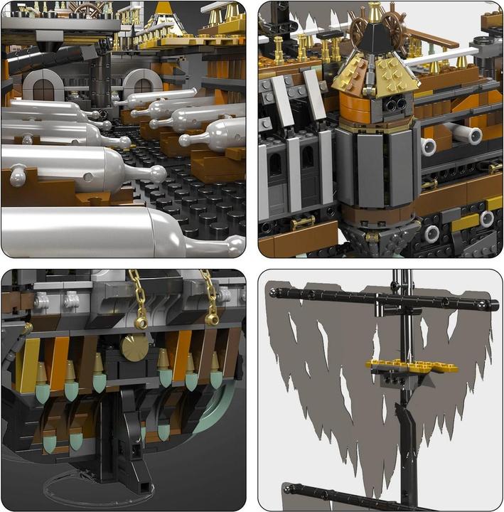 Produktbild Mould King Silent Mary Piratenschiff