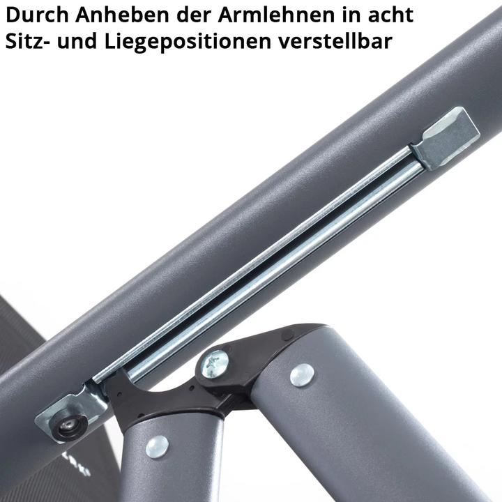 Produktbild Stahlwerk Campingstuhl 2er Set Gartenstuhl Klappstuhl Alustuhl Hochlehner