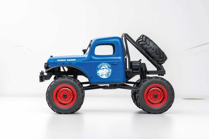 Immagine prodotto FMS FCX24 Power Wagon Mud-Racer 1:24 blu - RTR 2.4GHz (RTR pronto all'uso)