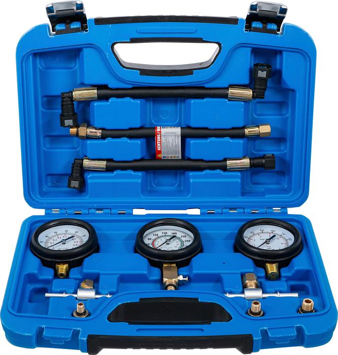 Actual product image BGS Fuel and compression pressure tester set | for motorbikes | 11 pcs.