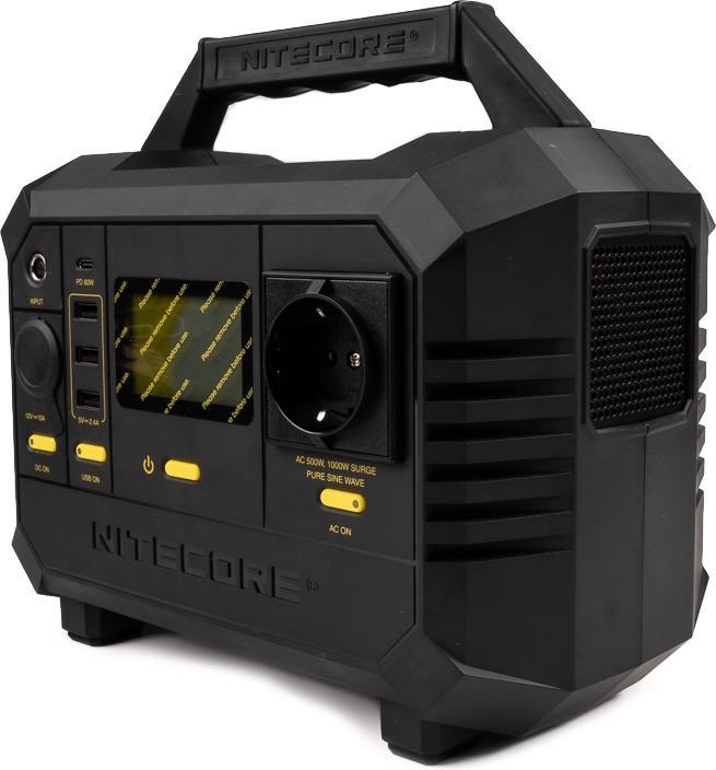 Actual product image Nitecore NES500 portable power generator for outdoors (518 Wh)