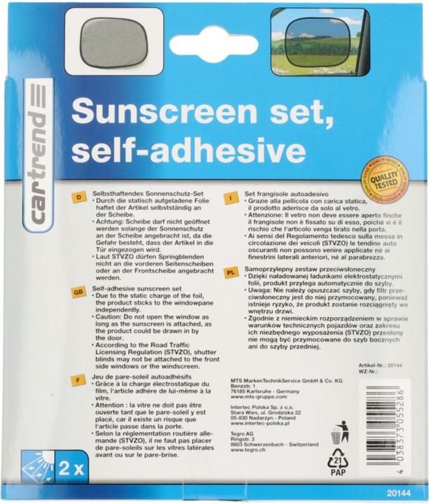 Label énergétique Cartrend Diaphragme à ressort Static